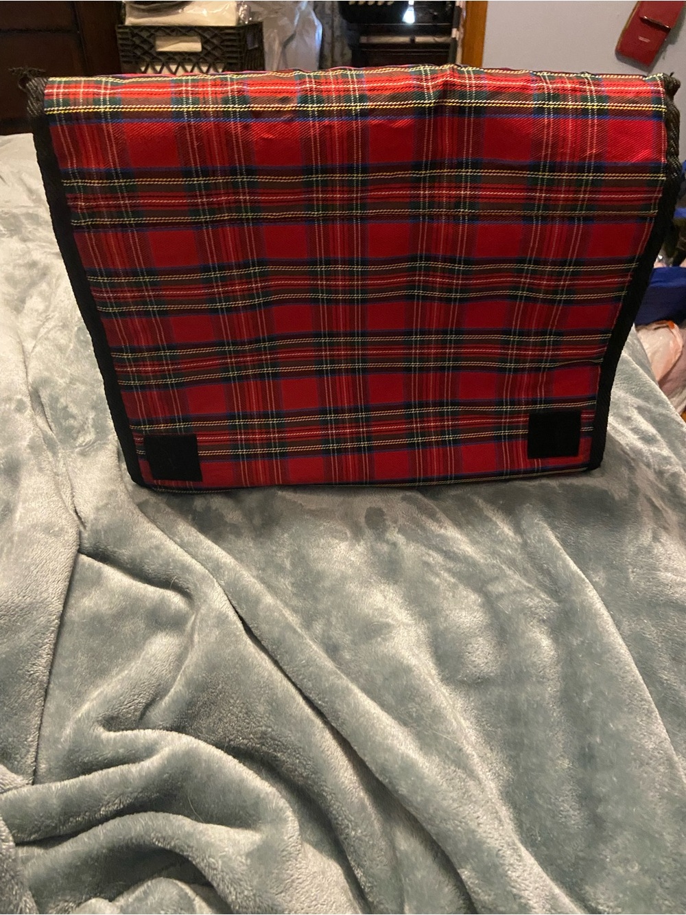 Igloo Red Plaid Insulated Cooler Bag
